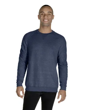 91MR-Jerzees-NAVY SNOW HEATHR