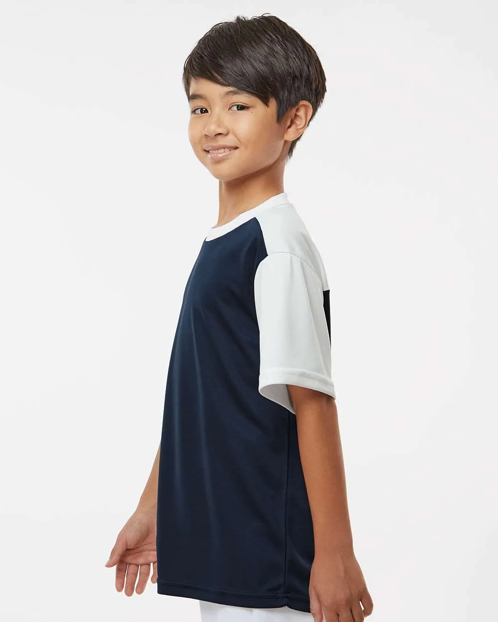 Alleson Athletic Youth Crewneck Baseball Jersey 532CJY