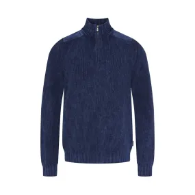 Archie Half Zip - Blue