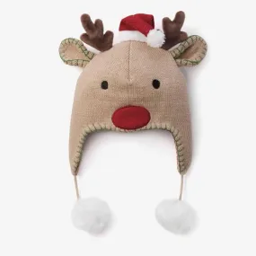 Aviator Reindeer Hat 0-12 Mo
