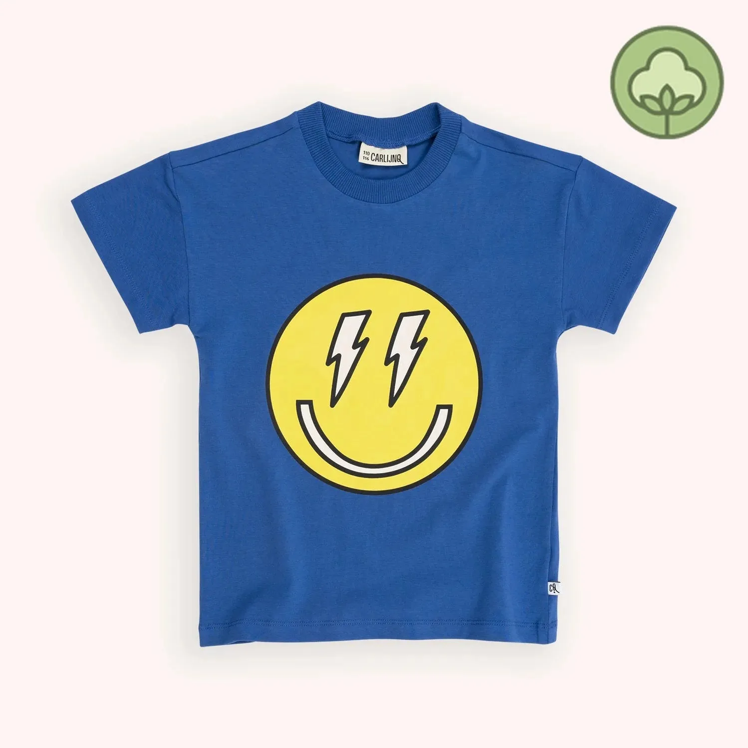 CARLIJNQ smilies - crewneck t-shirt with print