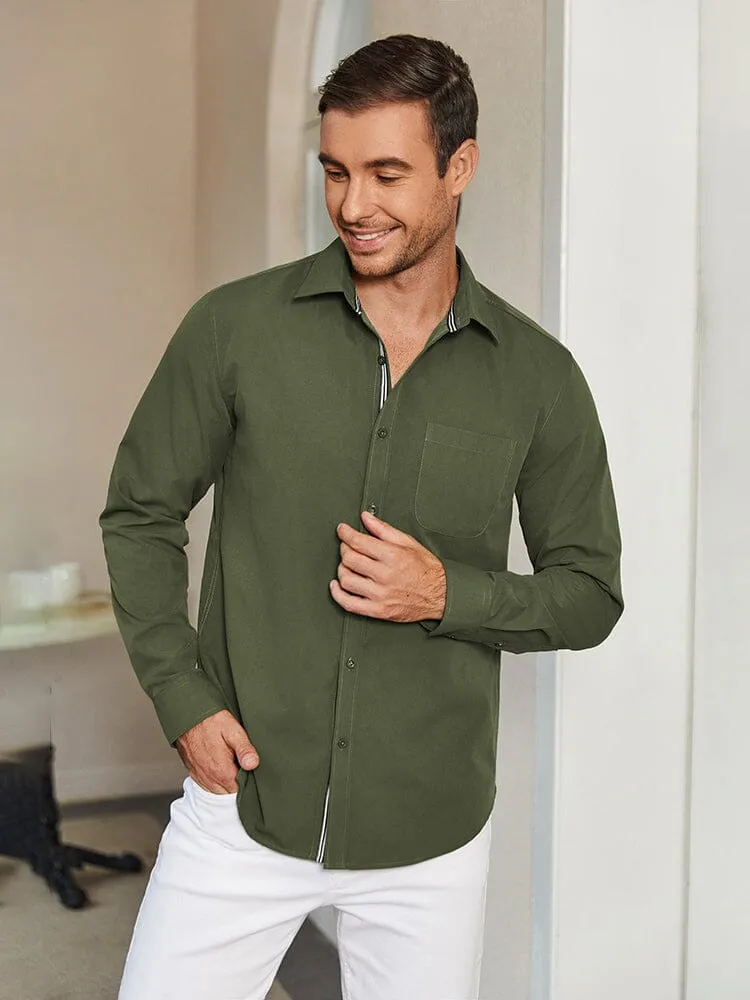Elegant Untucked Dress Shirt (US Only)