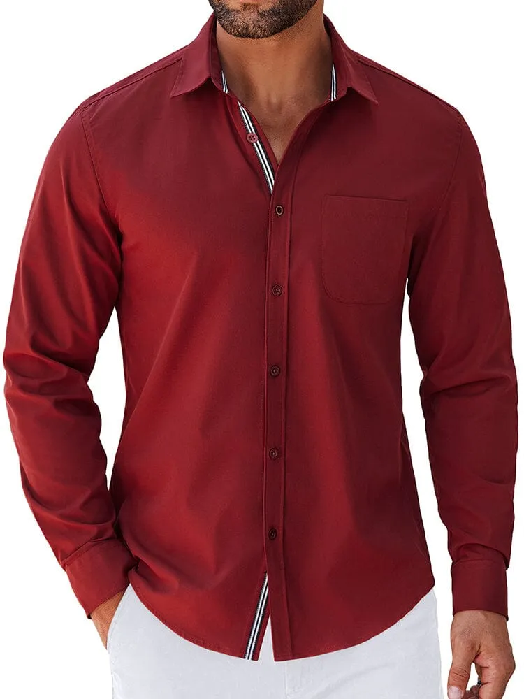 Elegant Untucked Dress Shirt (US Only)