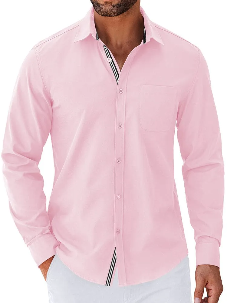 Elegant Untucked Dress Shirt (US Only)