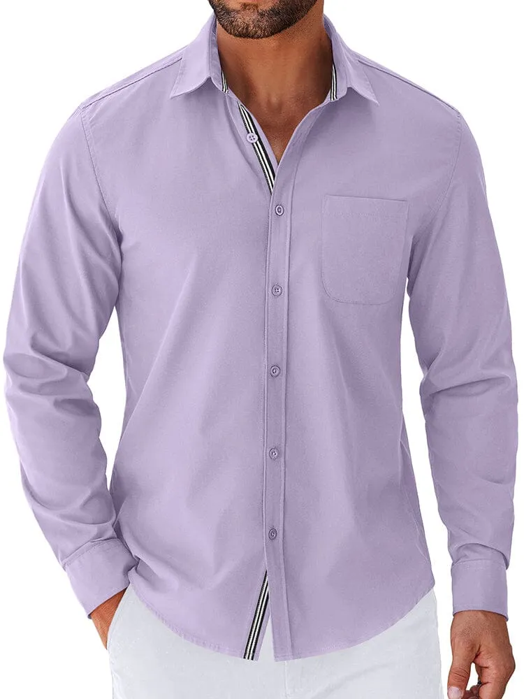 Elegant Untucked Dress Shirt (US Only)