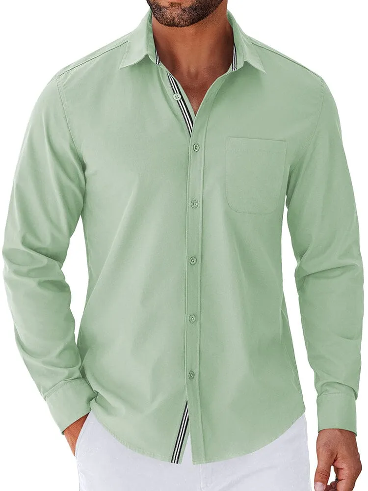 Elegant Untucked Dress Shirt (US Only)