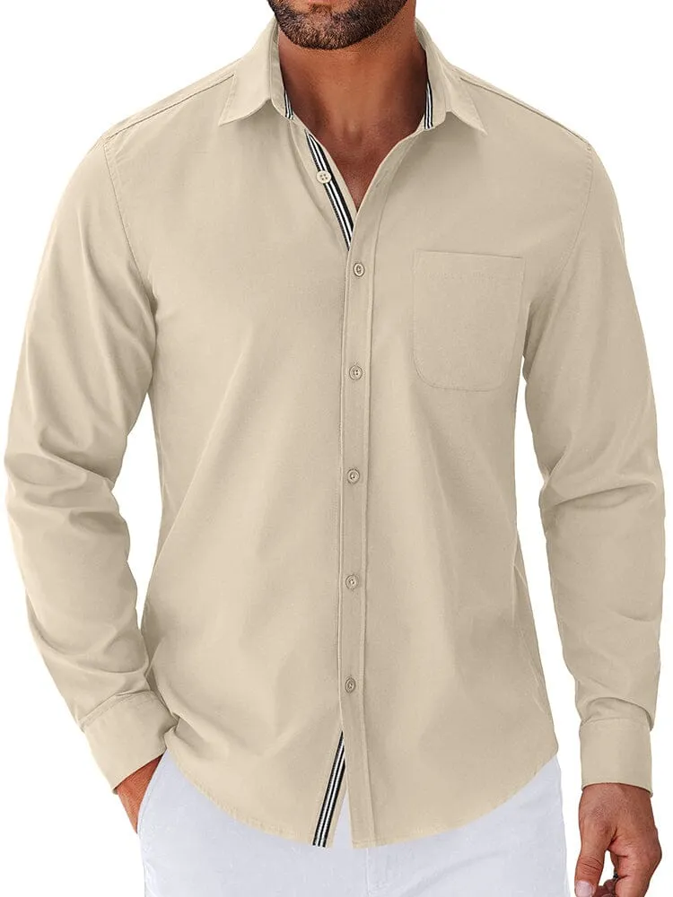 Elegant Untucked Dress Shirt (US Only)