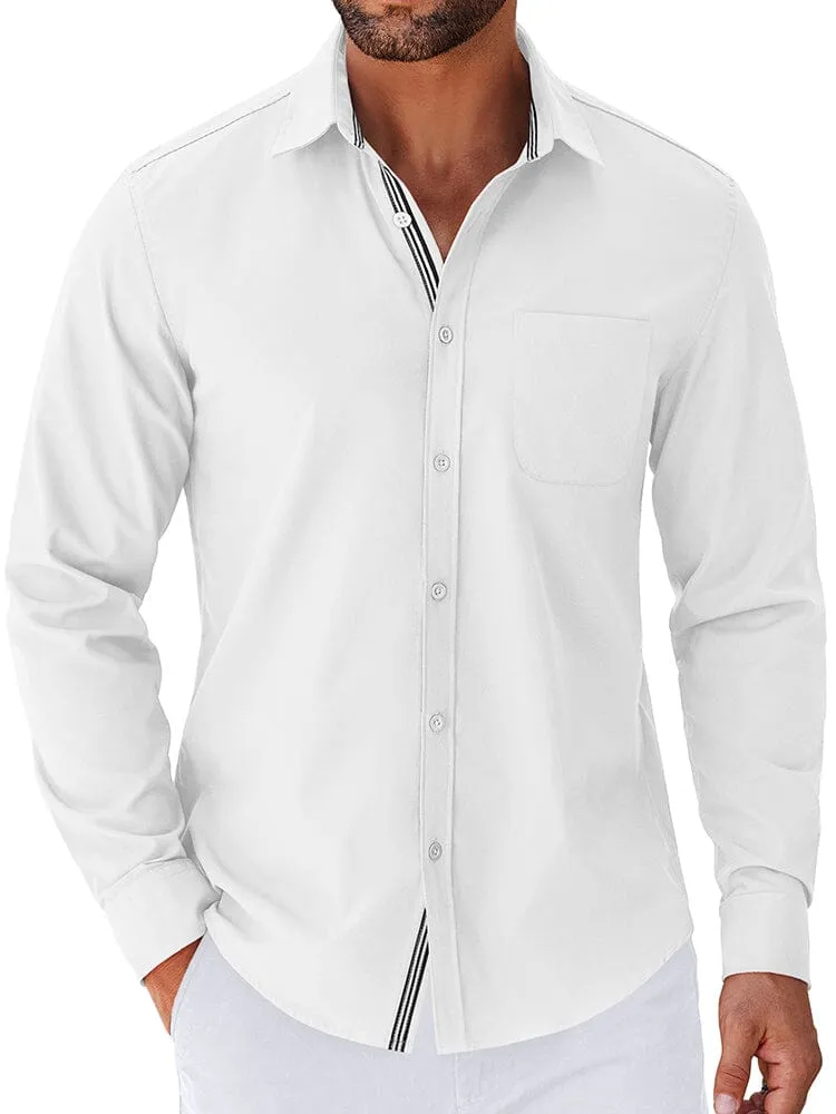 Elegant Untucked Dress Shirt (US Only)