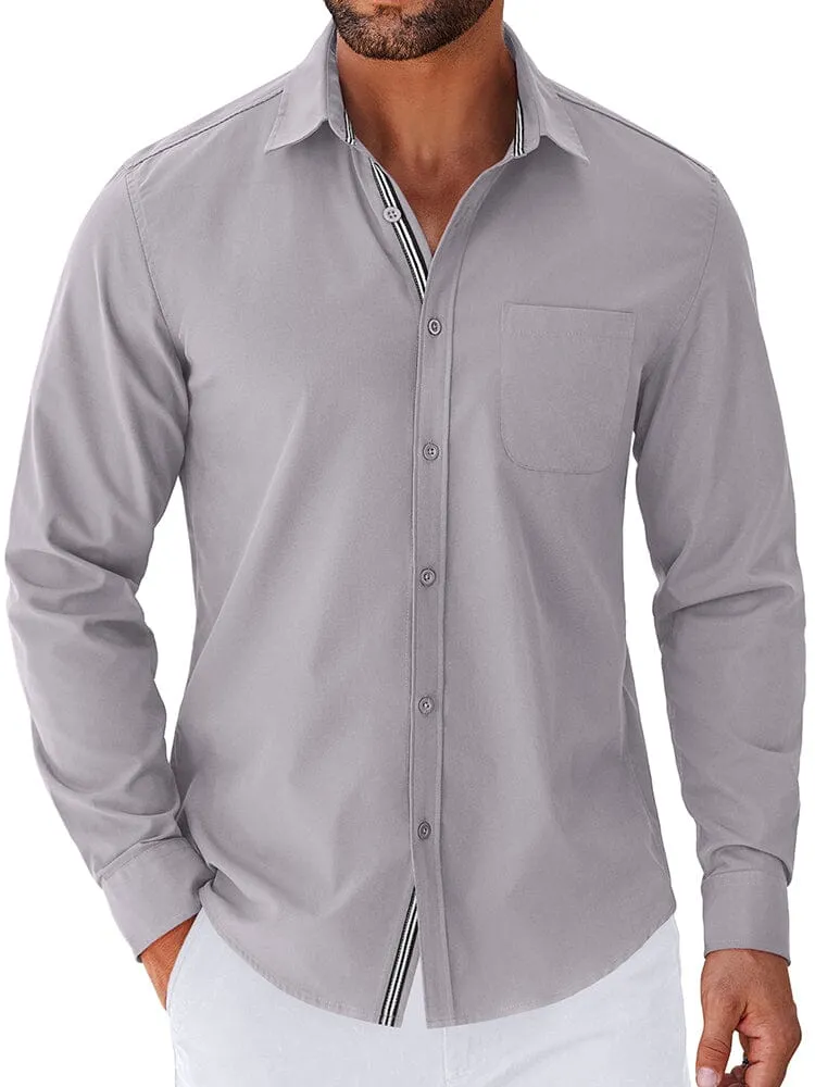 Elegant Untucked Dress Shirt (US Only)