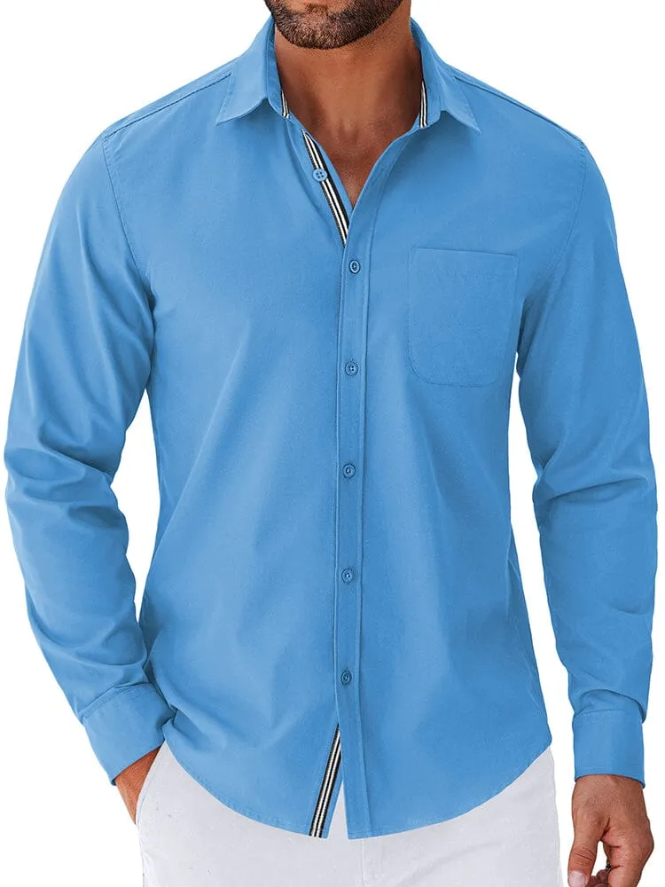 Elegant Untucked Dress Shirt (US Only)