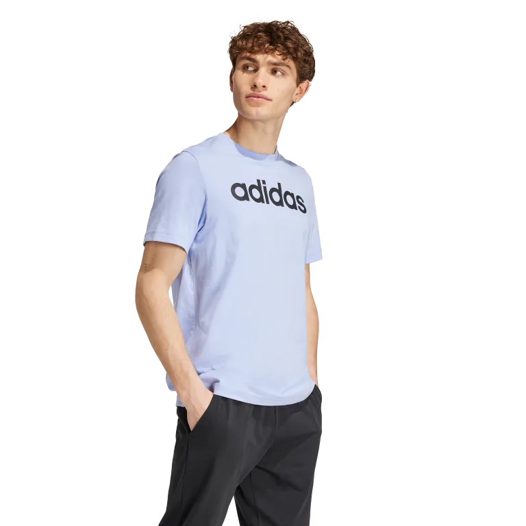 Essentials Single Jersey Linear Embroidered Logo T-Shirt