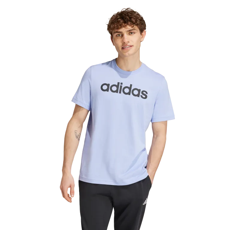 Essentials Single Jersey Linear Embroidered Logo T-Shirt