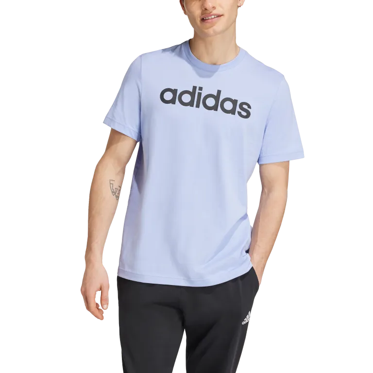 Essentials Single Jersey Linear Embroidered Logo T-Shirt