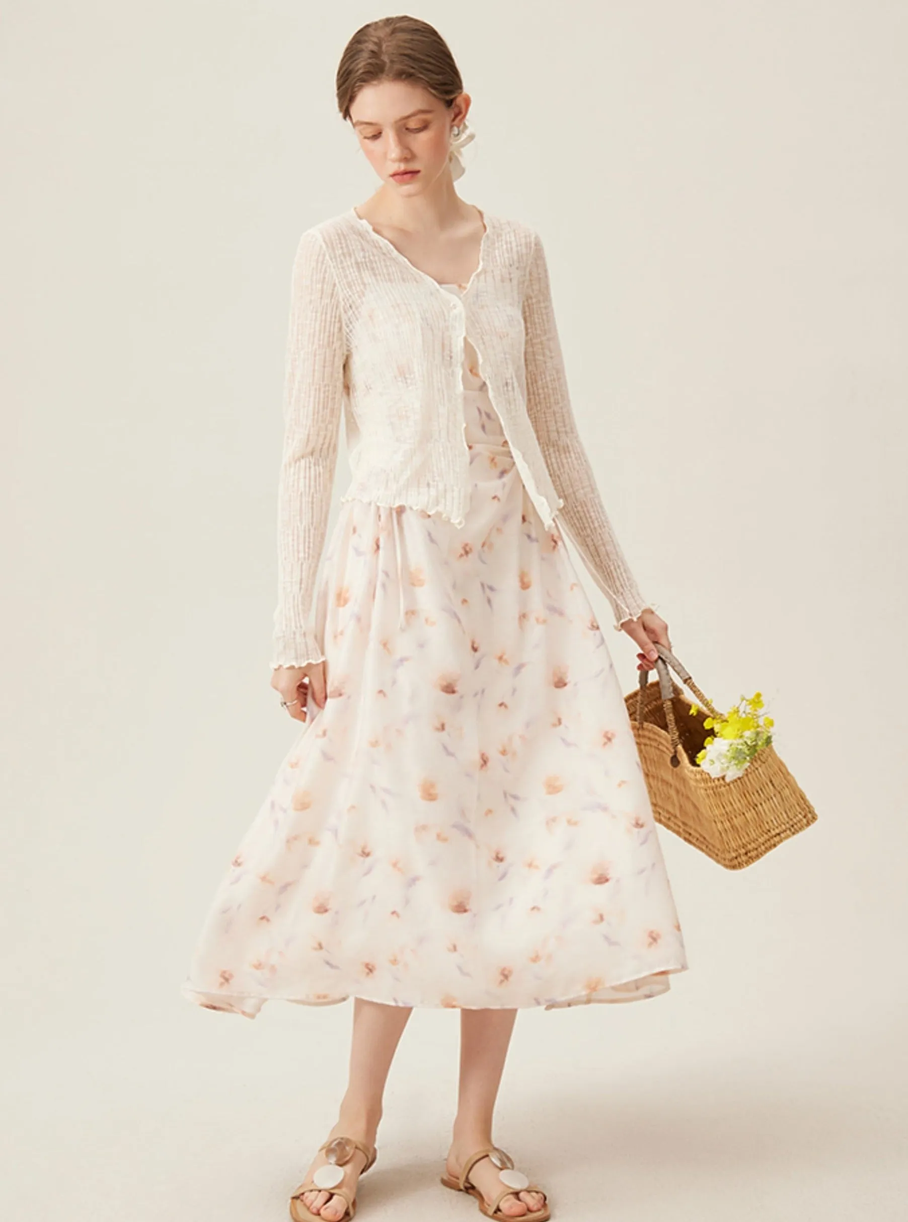 French Temperament Slip Dress