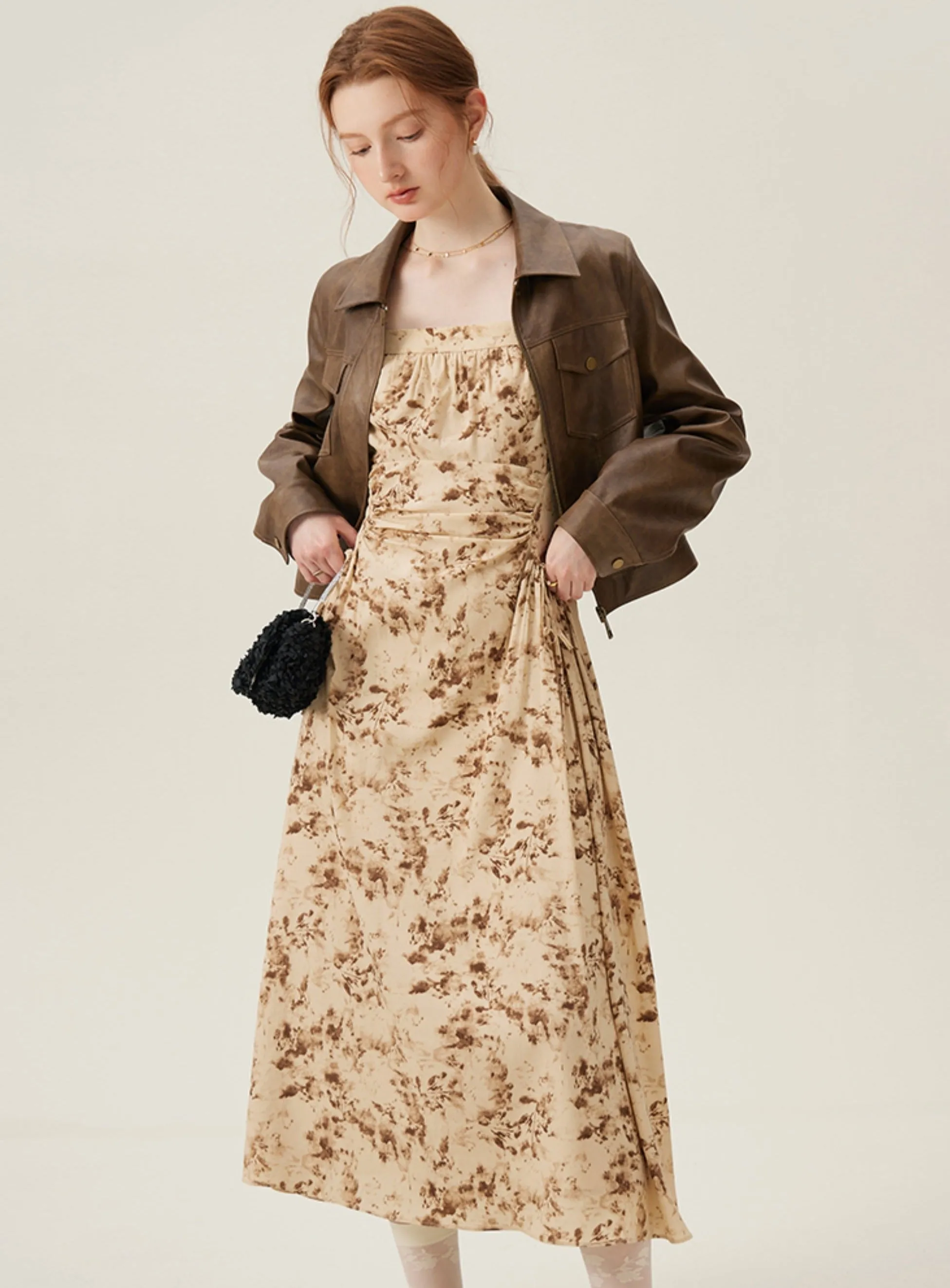 French Temperament Slip Dress