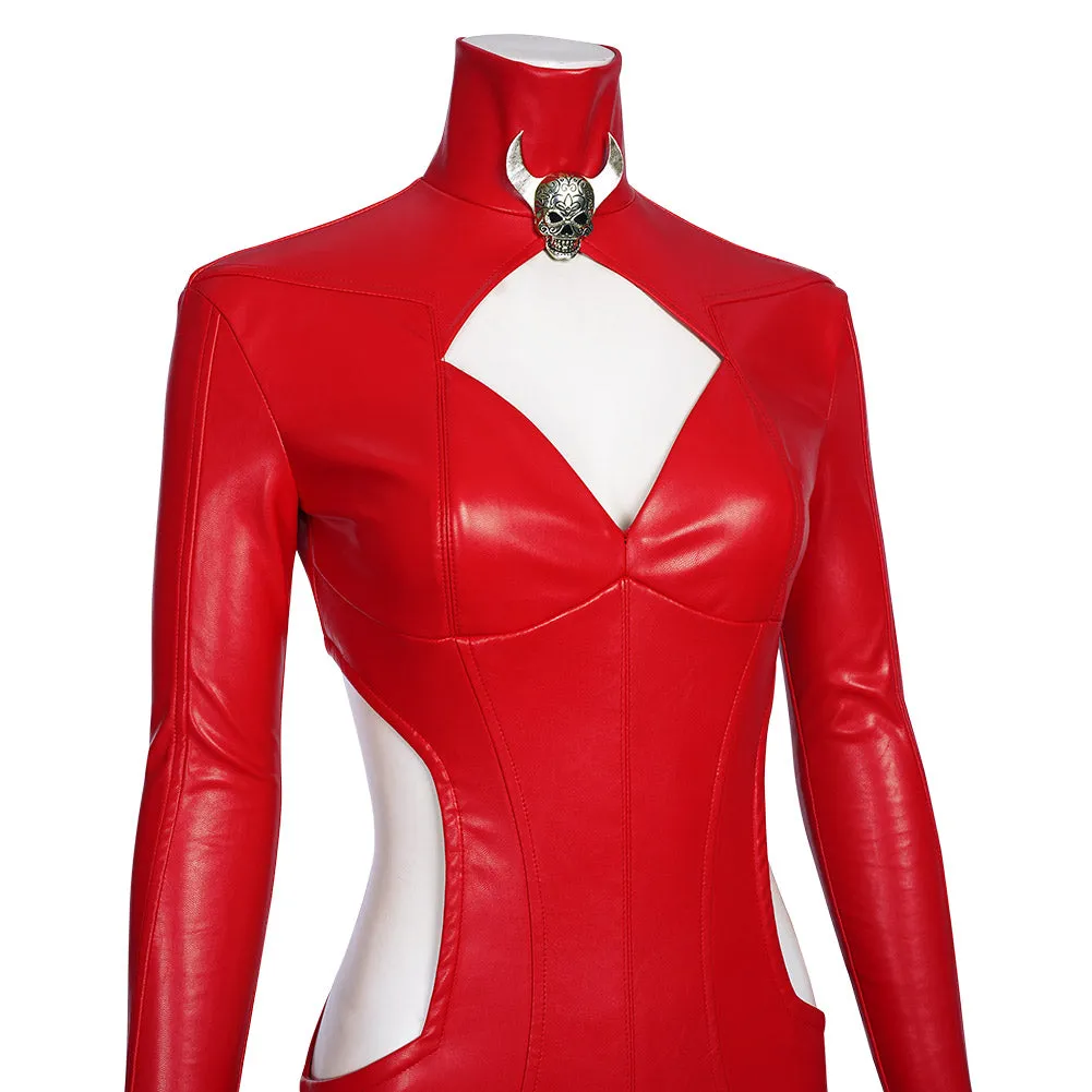 Future Fight Halloween Carnival Suit Satana Cosplay Costume Jumpsuit Romper Outfits