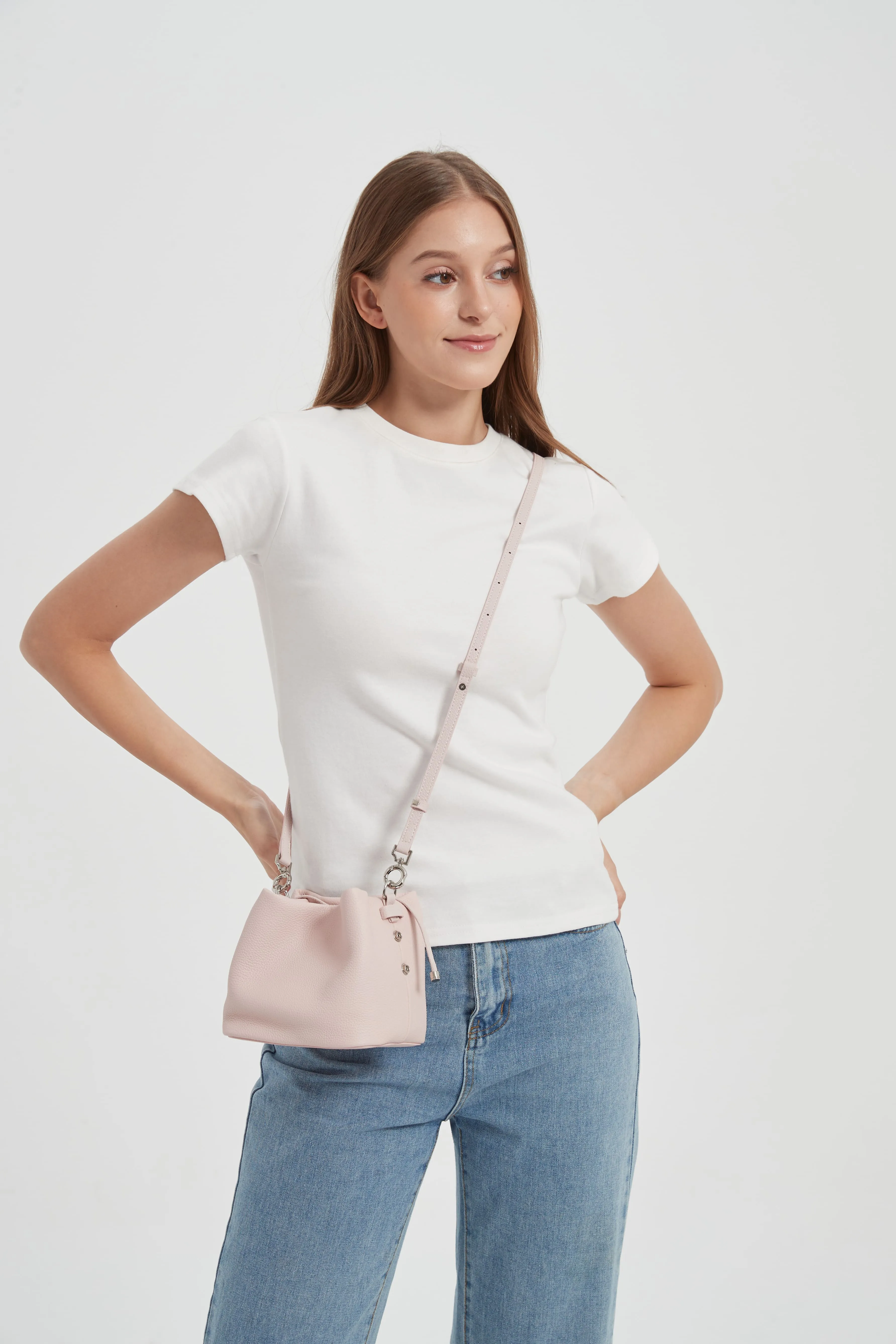 Ilana Top Handle - White