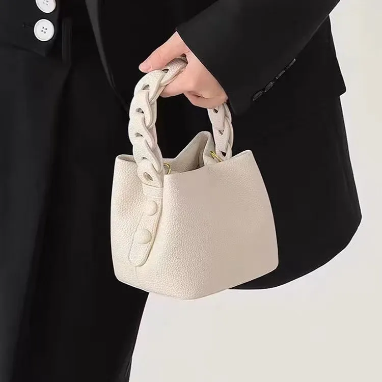 Ilana Top Handle - White