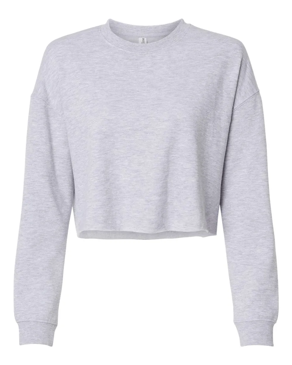 Independent Trading Co. Women's Lightweight Crop Crewneck Sweatshirt AFX24CRP