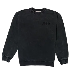 JENNY X TAIKAN CREWNECK VINTAGE BLACK