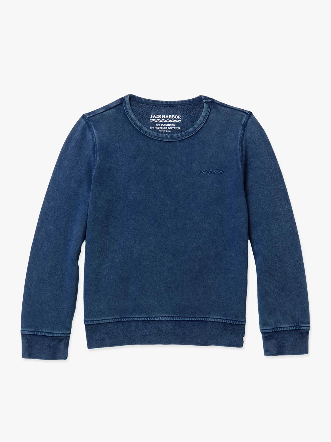 Kids Saltaire Crewneck | Navy