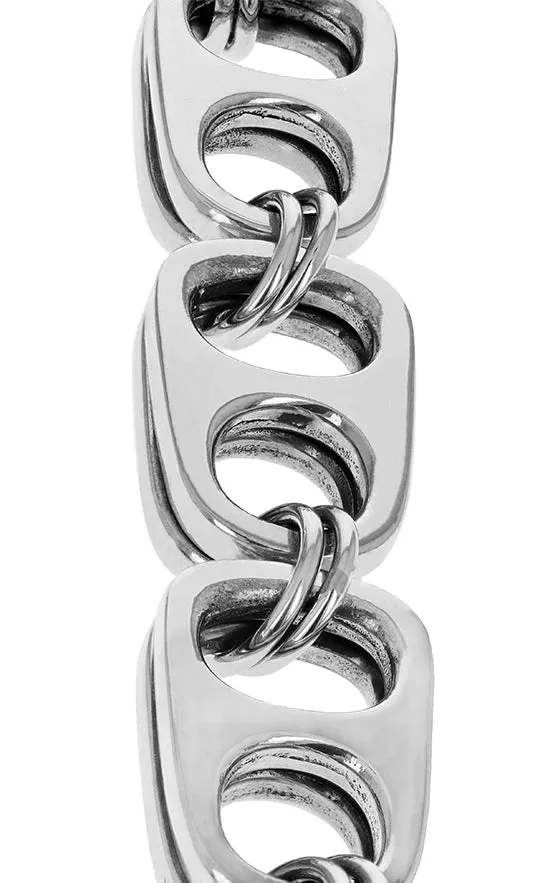 Large Double Layer Pop Top Bracelet with T-Bar