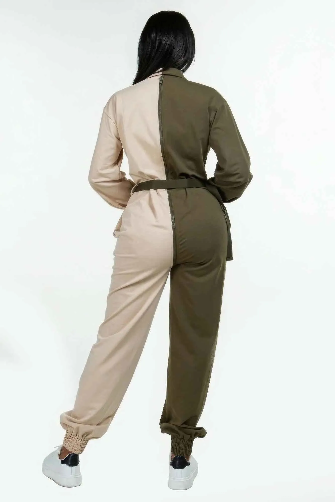 Long Sleeve Oversized Cozy Shirt Jumpsuit