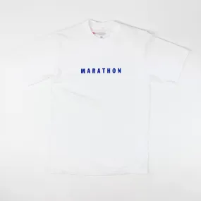 Marathon Classic T-Shirt - White/Navy