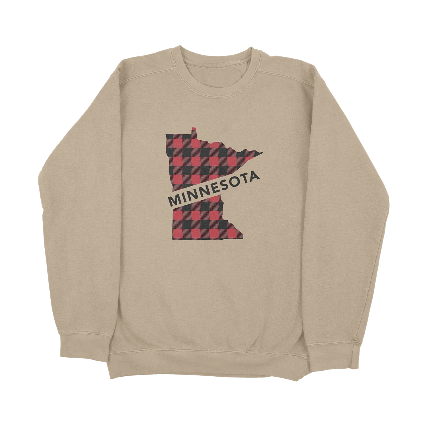 Minnesota Buffalo Plaid Lightweight Sweater