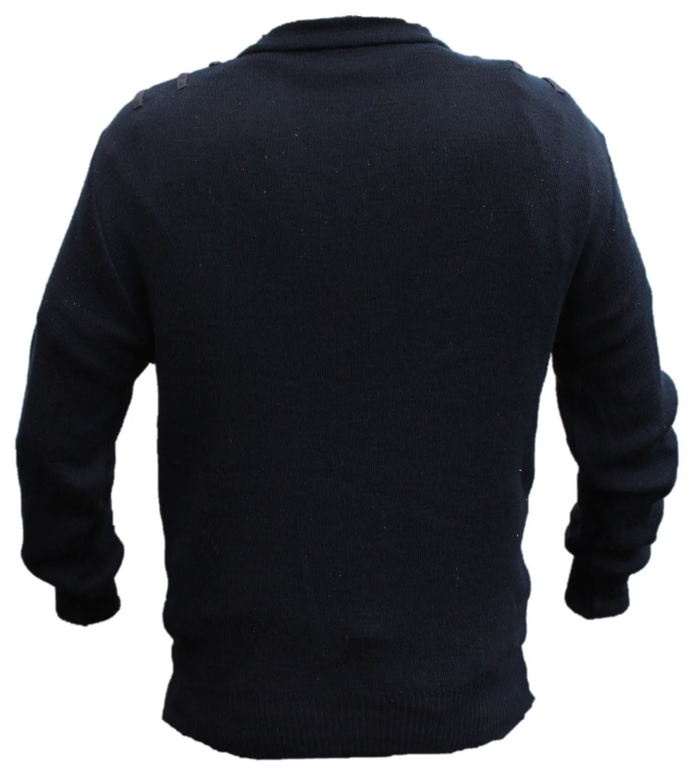 NATO V Neck Jumper Navy Blue Lightweight - NEW -  NATOJUMP02N