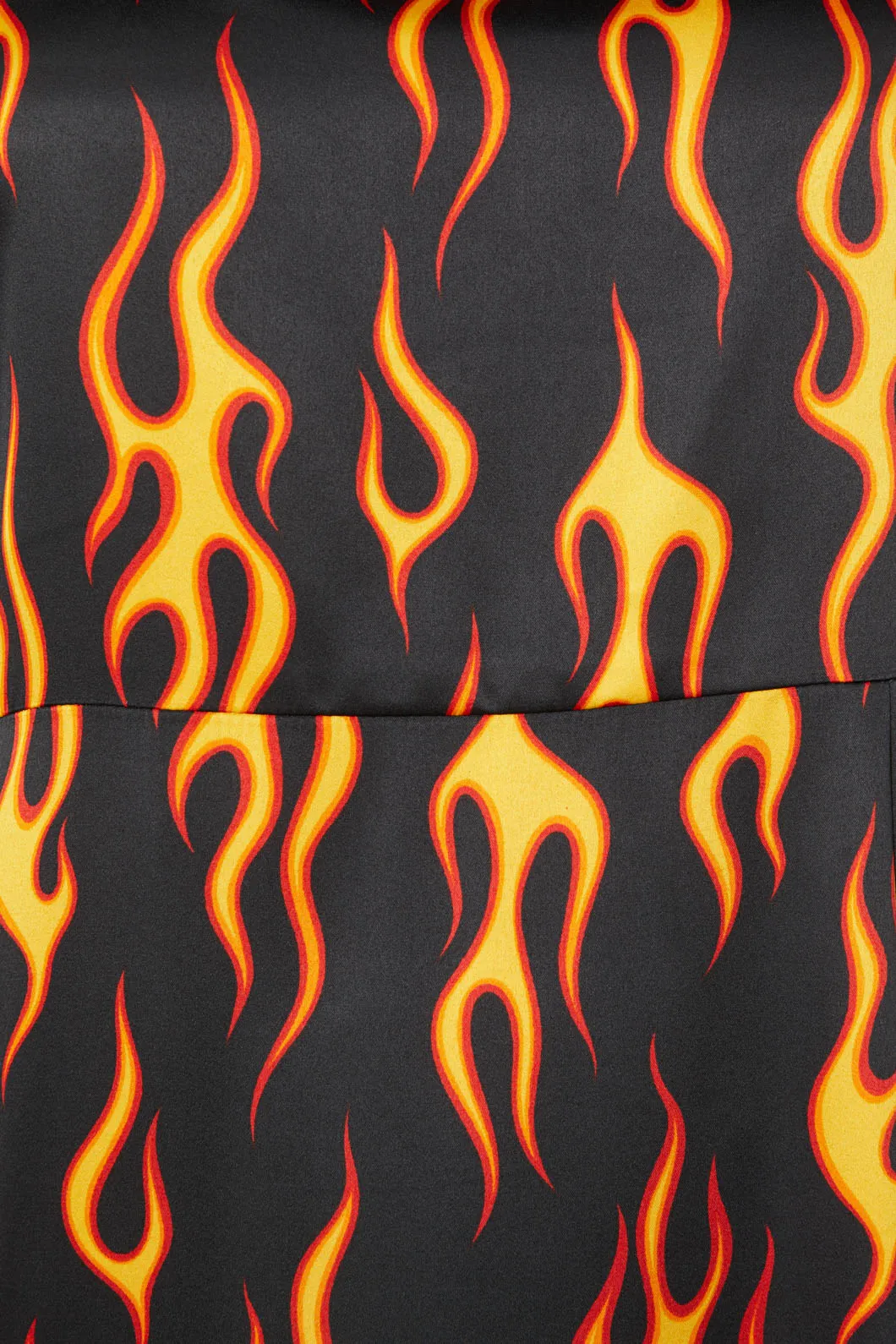 On Fire Satin Slip Dress