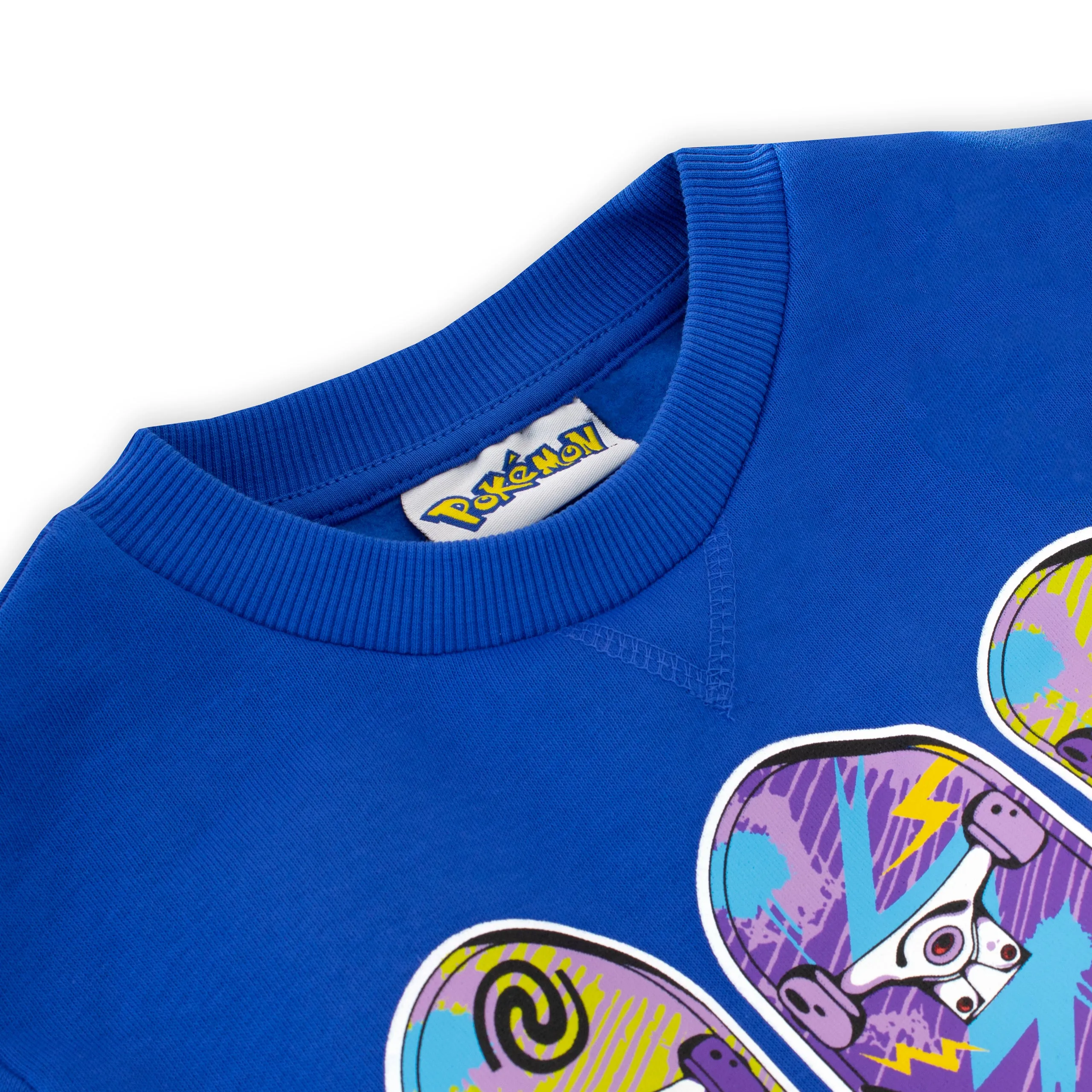 Pokemon Triple Skater Kids Crewneck Sweatshirt