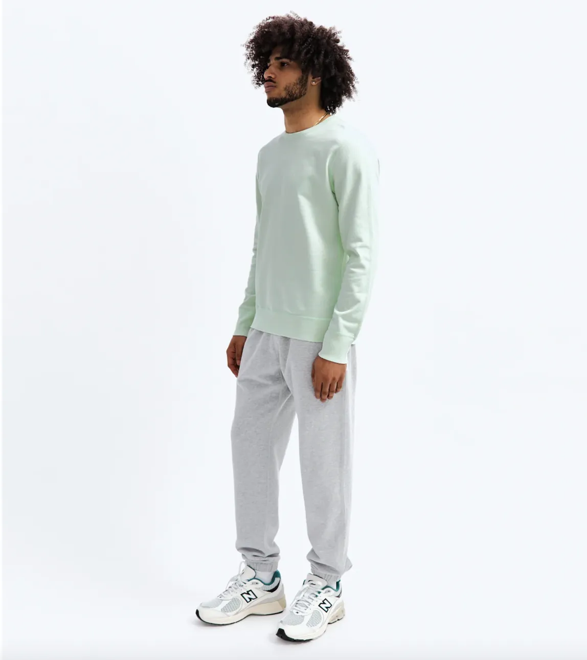 Reigning Champ-Knit Lightweight Terry Crewneck SS23