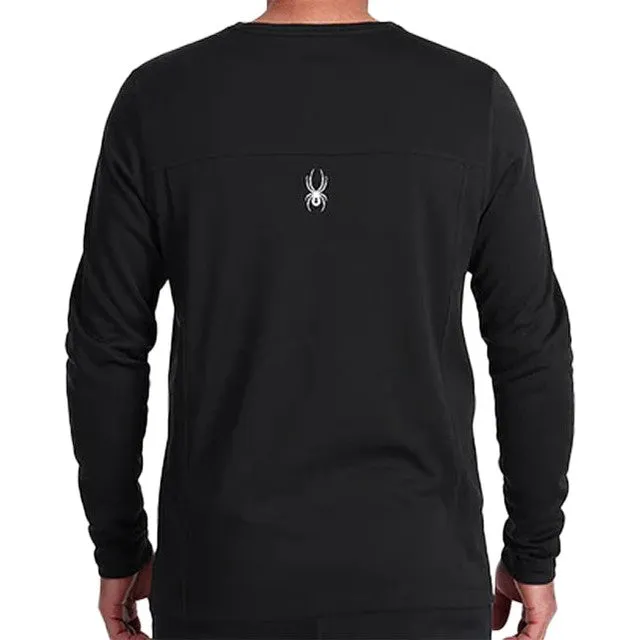 Spyder Mens Charger Crew Black