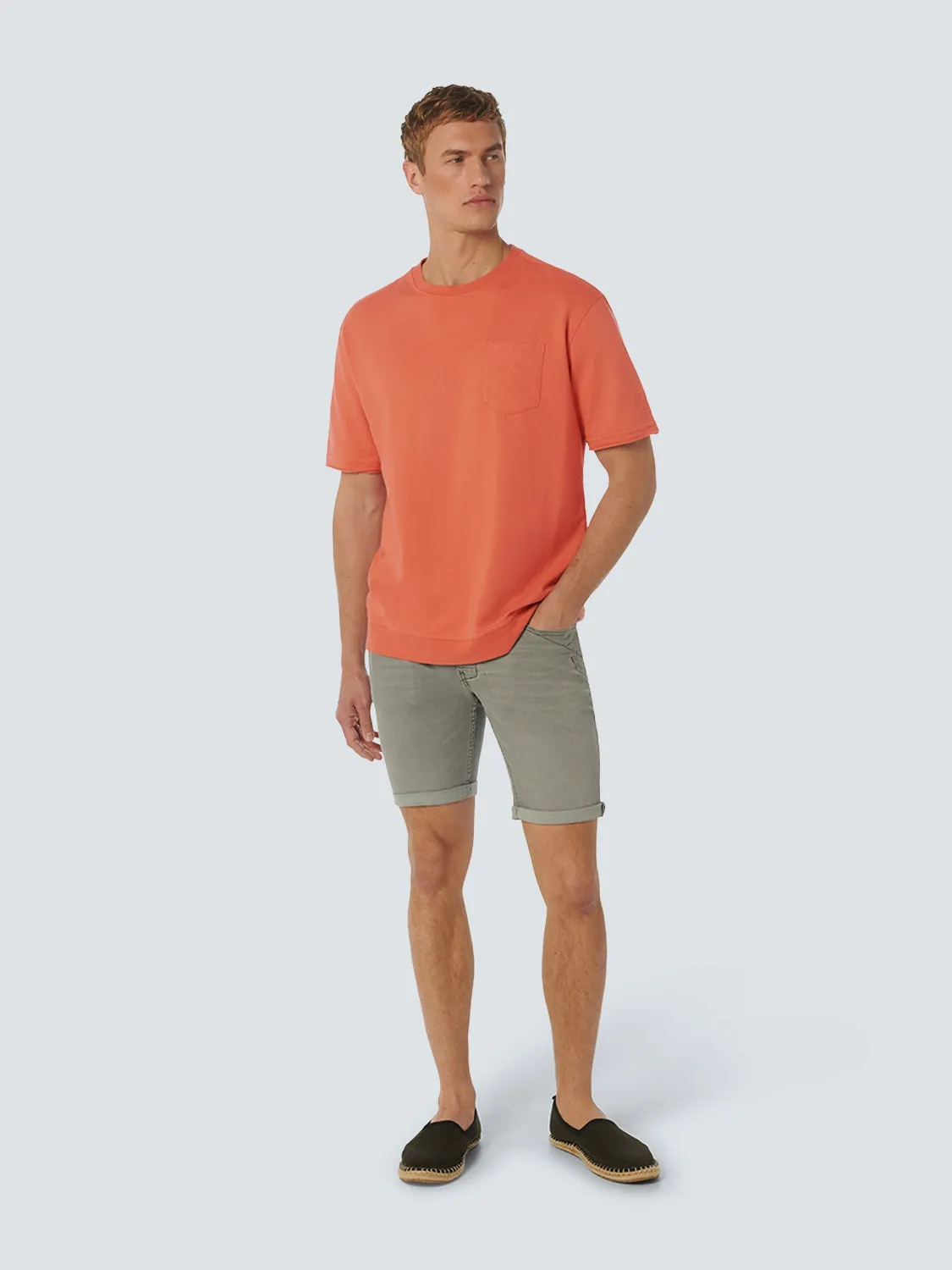 Sweater Short Sleeve Crewneck | Melon