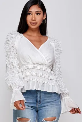 Sweetheart Ruffle Top