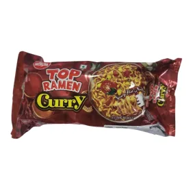 Top Ramen Curry Noodles Spicy Flat Noodles 280g