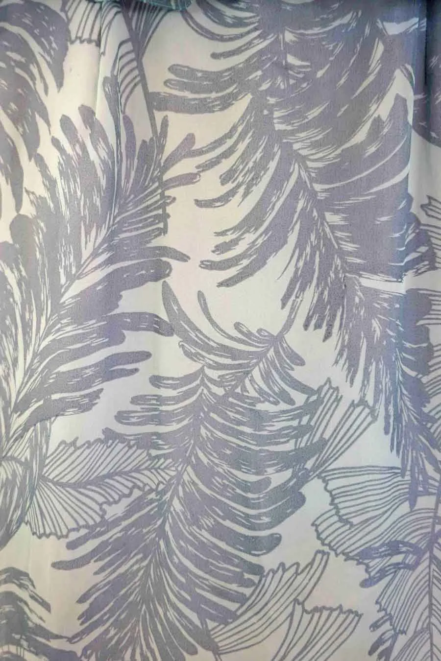 Tropical Blue Silk Vintage 1960s Mod Harrods Dress