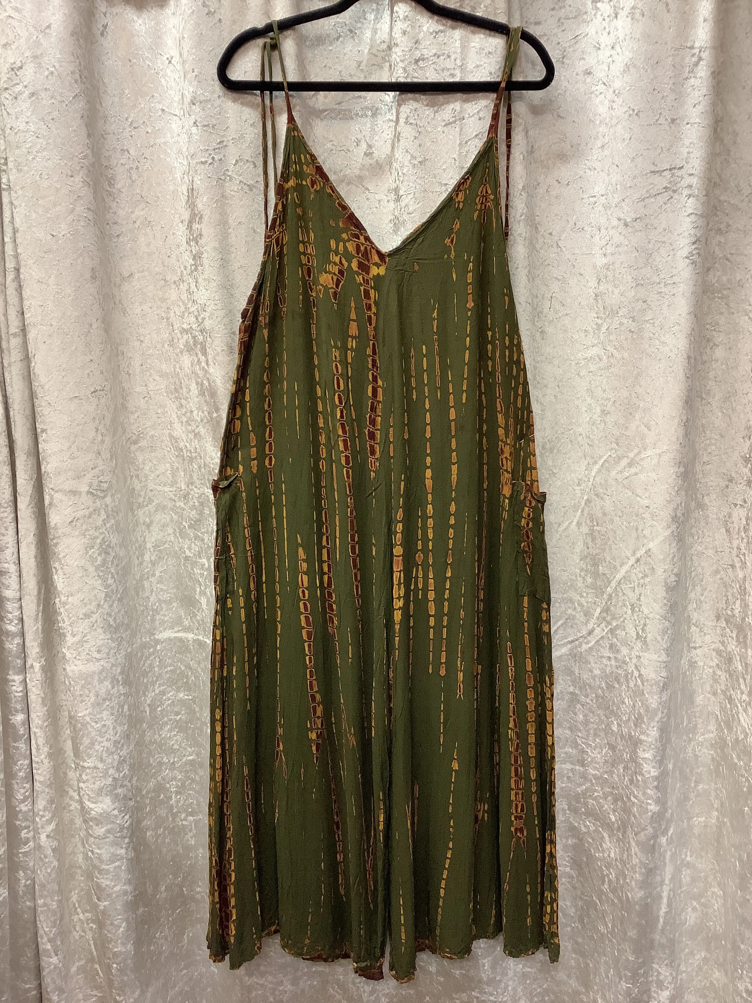 V-Neck Tie Dye Jumpsuit
