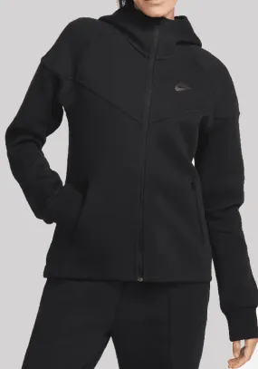 W Tech Fleece Windrunner Full-Zip Hoodie - Black