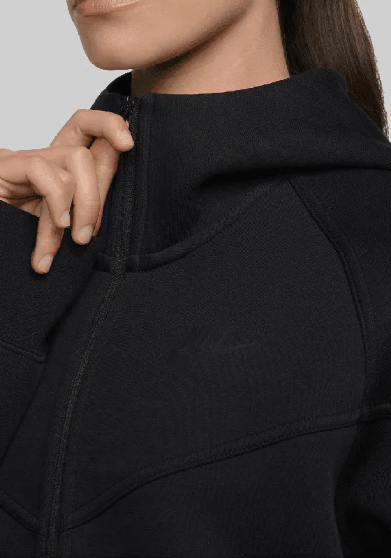 W Tech Fleece Windrunner Full-Zip Hoodie - Black