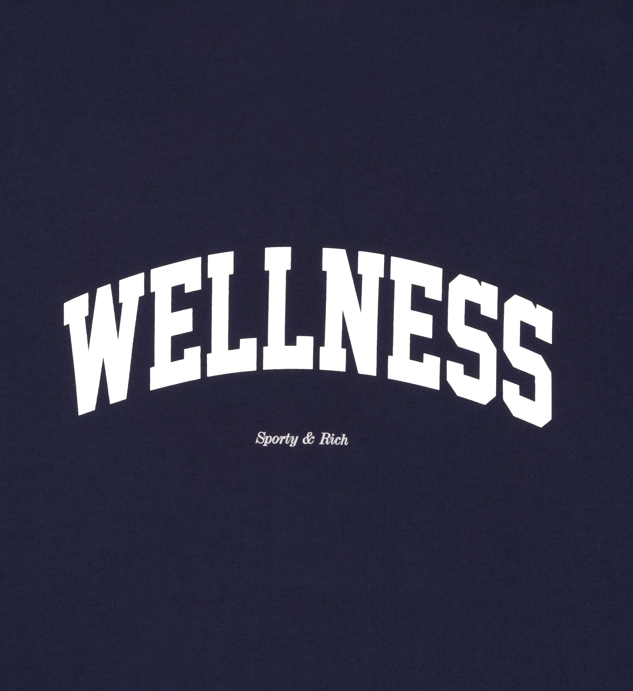 Wellness Ivy Crewneck - Navy/White