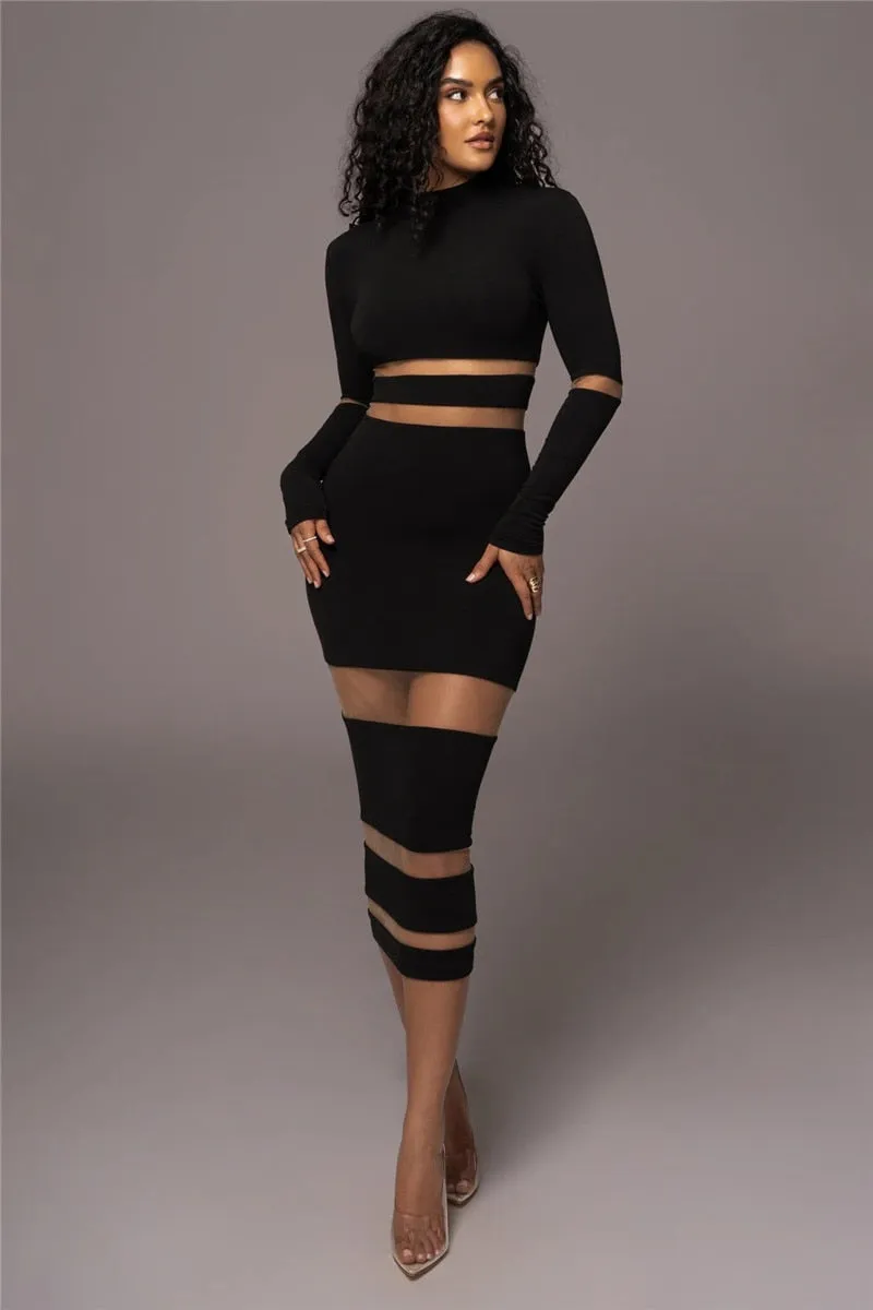 Your Signals Are Mixed Midi Dress