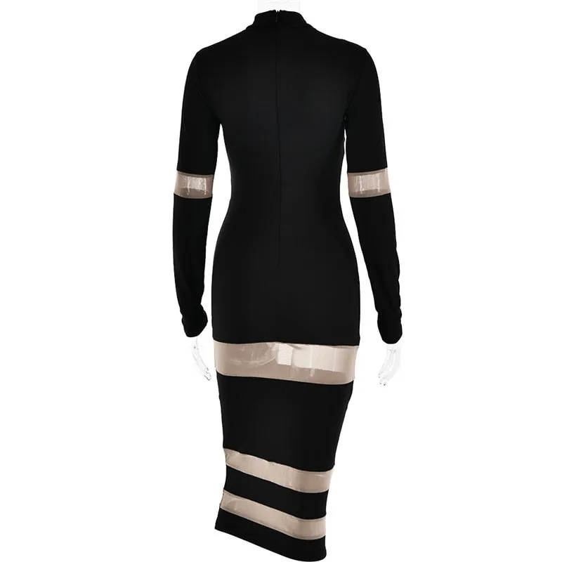 Your Signals Are Mixed Midi Dress